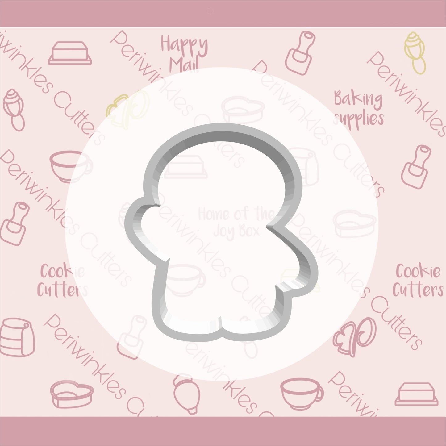 Cute Bay Robot Cookie Cutter - Periwinkles Cutters