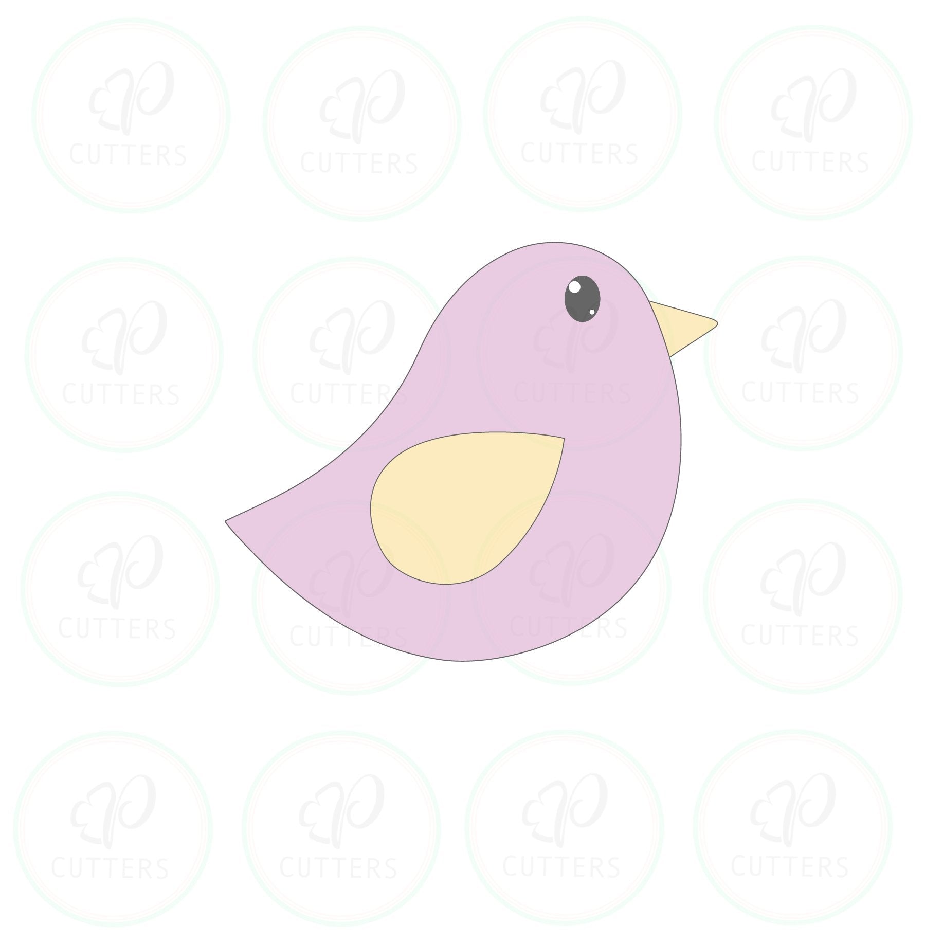 Cute Bird Cookie Cutter - Periwinkles Cutters