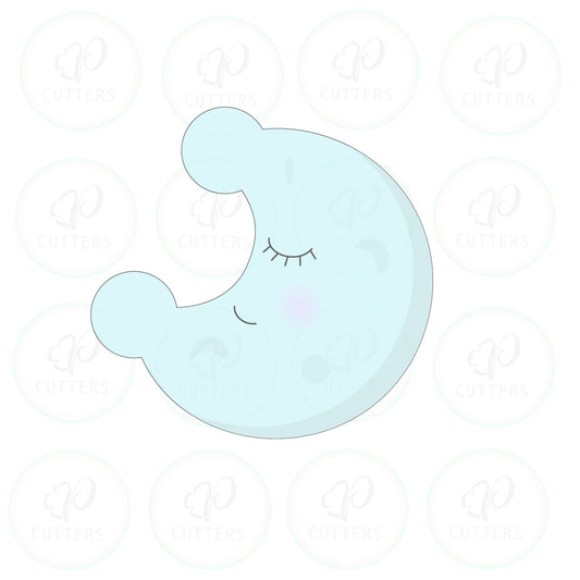 Cute Moon Cookie Cutter - Periwinkles Cutters