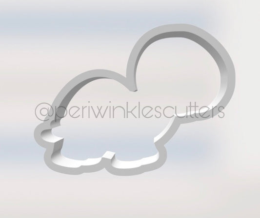 Cute Turtle Cookie Cutter - Periwinkles Cutters