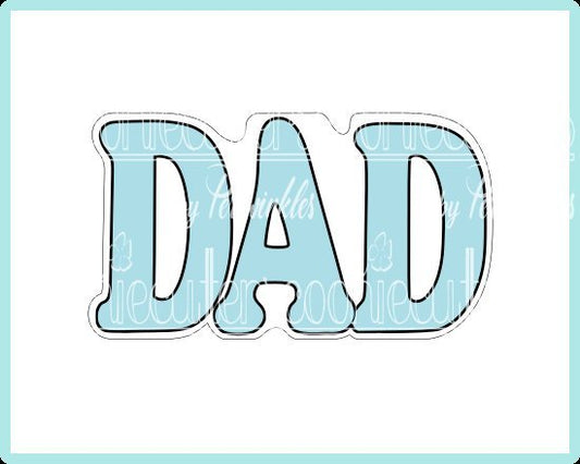 DAD Cookie Cutter - Periwinkles Cutters
