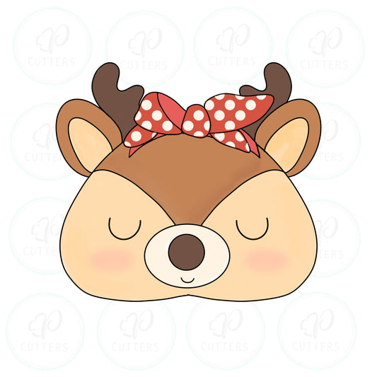 Deer Bandana Cookie Cutter - Periwinkles Cutters