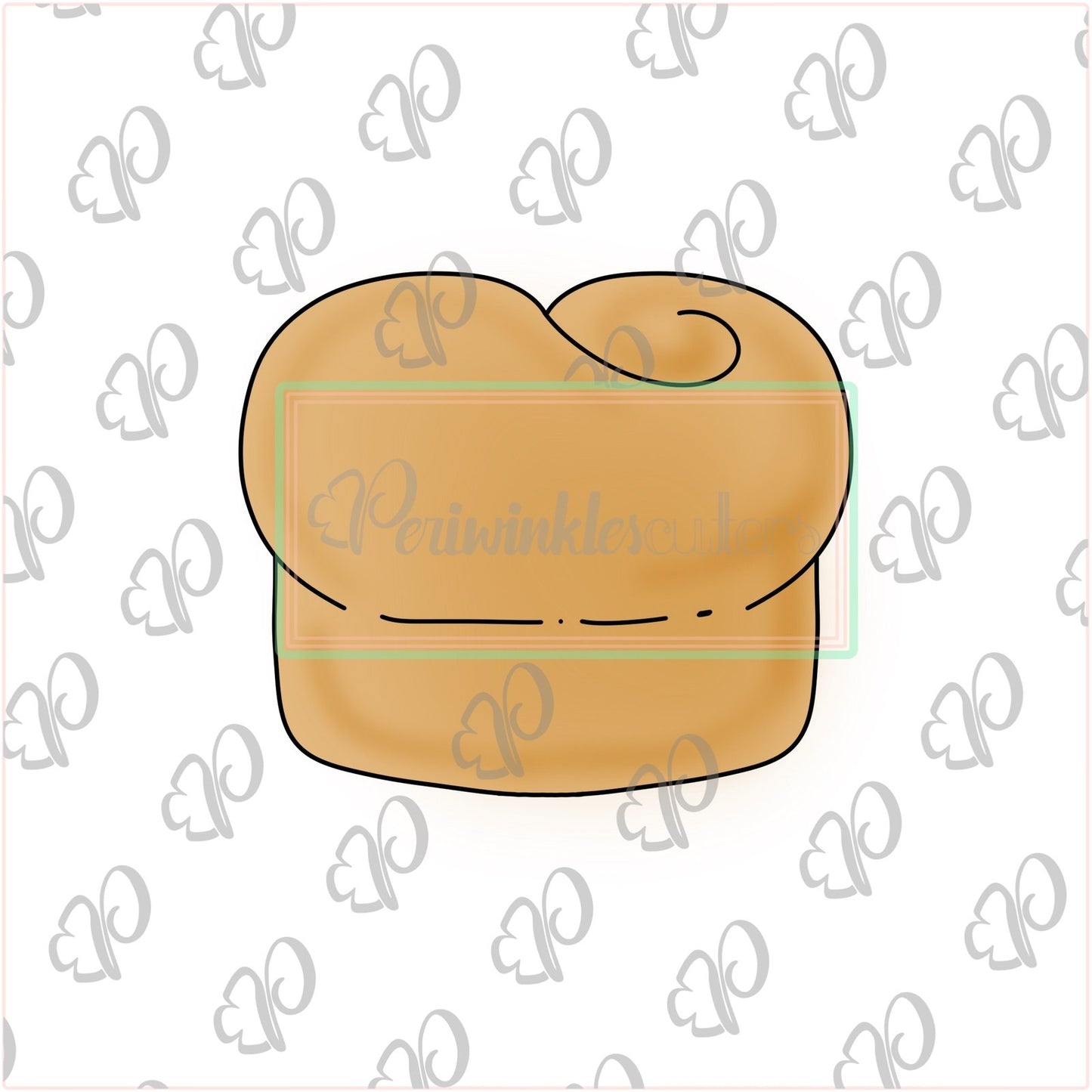 Dinner Roll Cookie Cutter - Periwinkles Cutters