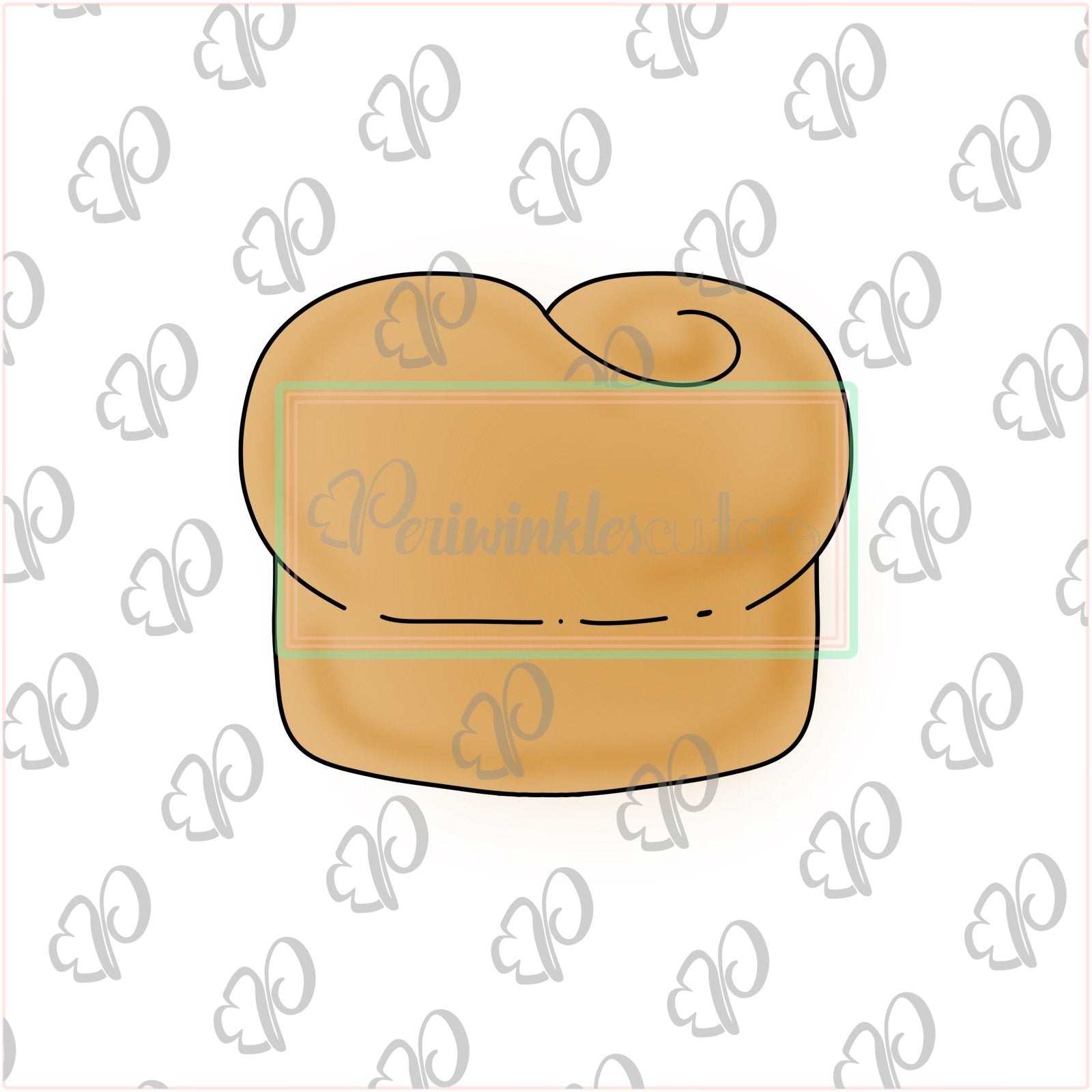 Dinner Roll Cookie Cutter - Periwinkles Cutters