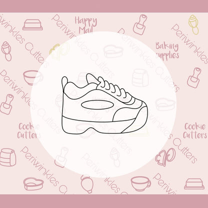 Disruptor Sneakers Cookie Cutter - Periwinkles Cutters