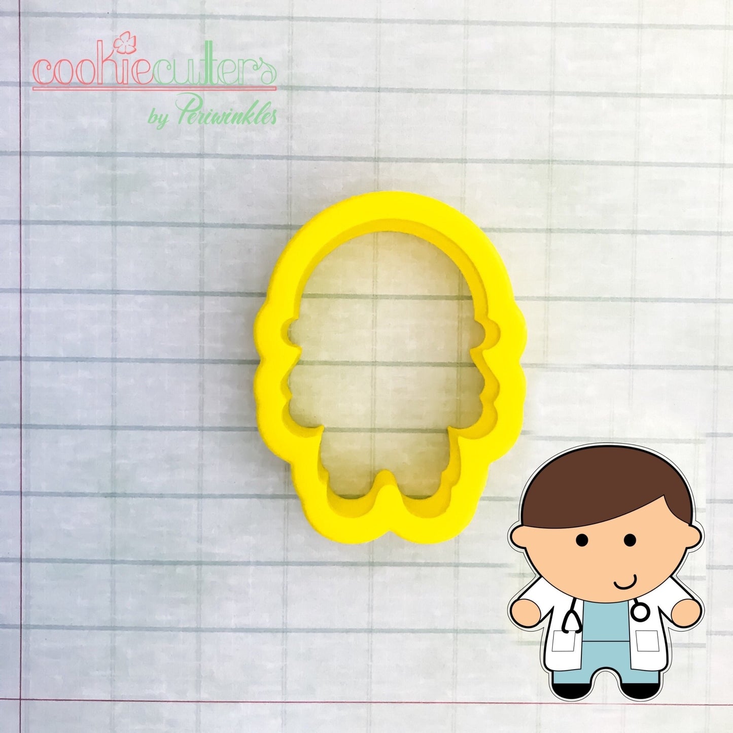 Doctor - Nurse Cookie Cutter - Periwinkles Cutters