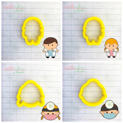 Doctor - Nurse Cookie Cutter - Periwinkles Cutters