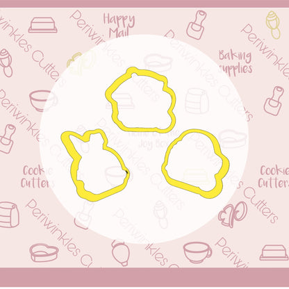 Dolls Individual Cookie Cutters - Periwinkles Cutters