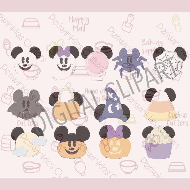 Downloads for Printing on Cookies - Periwinkles Cutters Downloads