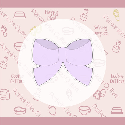 Easter Bow Cookie Cutter - Periwinkles Cutters