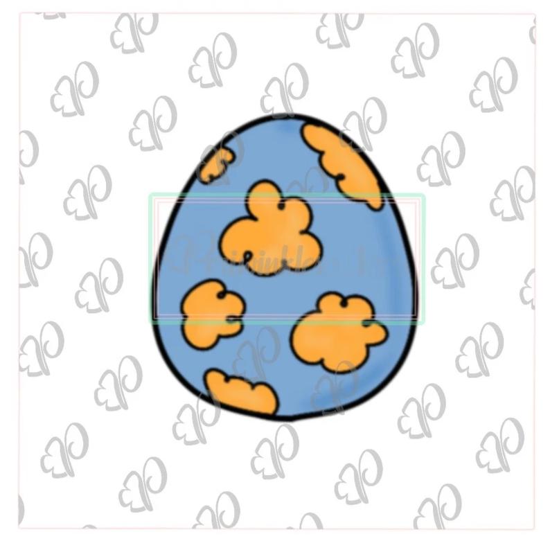 Easter Egg 2019 Cookie Cutter - Periwinkles Cutters
