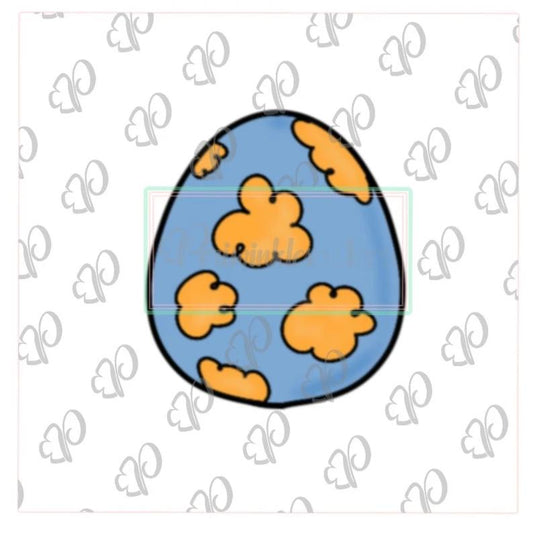 Easter Egg 2019 Cookie Cutter - Periwinkles Cutters