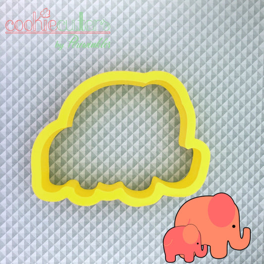 Elephant Mom and Baby Cookie Cutter - Periwinkles Cutters