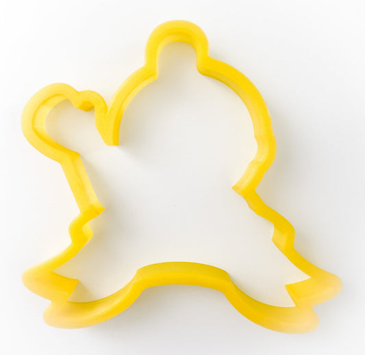 Elf with Banner Cookie Cutter - Periwinkles Cutters