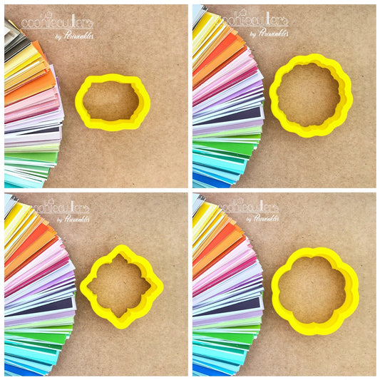 Eliza Plaque Cookie Cutter - Periwinkles Cutters