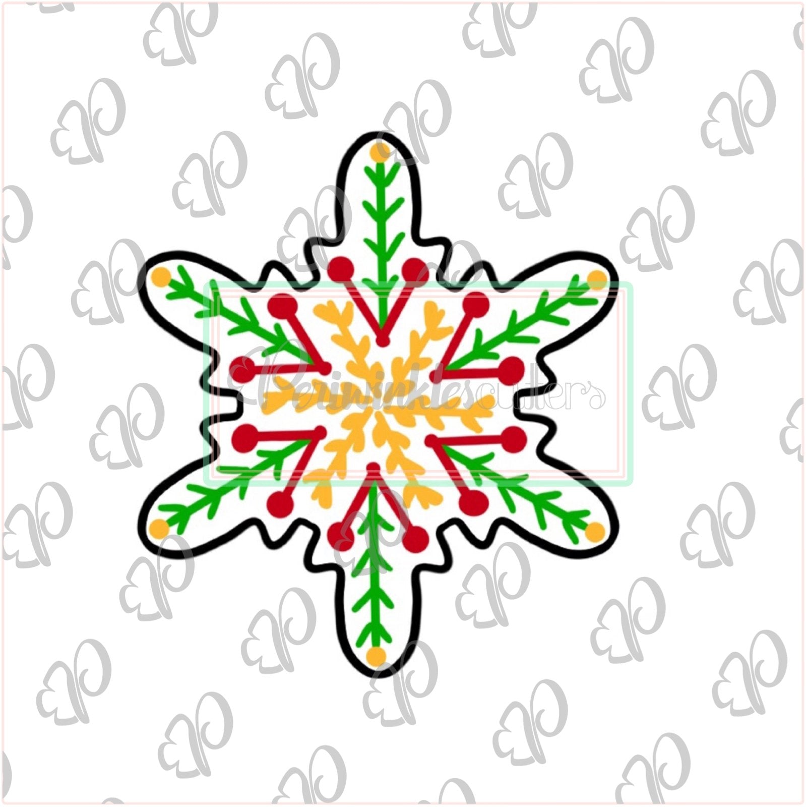 Emory Snowflake Cookie Cutter - Periwinkles Cutters