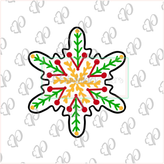 Emory Snowflake Cookie Cutter - Periwinkles Cutters