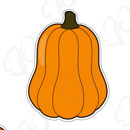 Fall Pumpkins 2018 Cookie Cutter - Periwinkles Cutters
