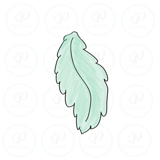 Fancy Boho Feather Cookie Cutter - Periwinkles Cutters
