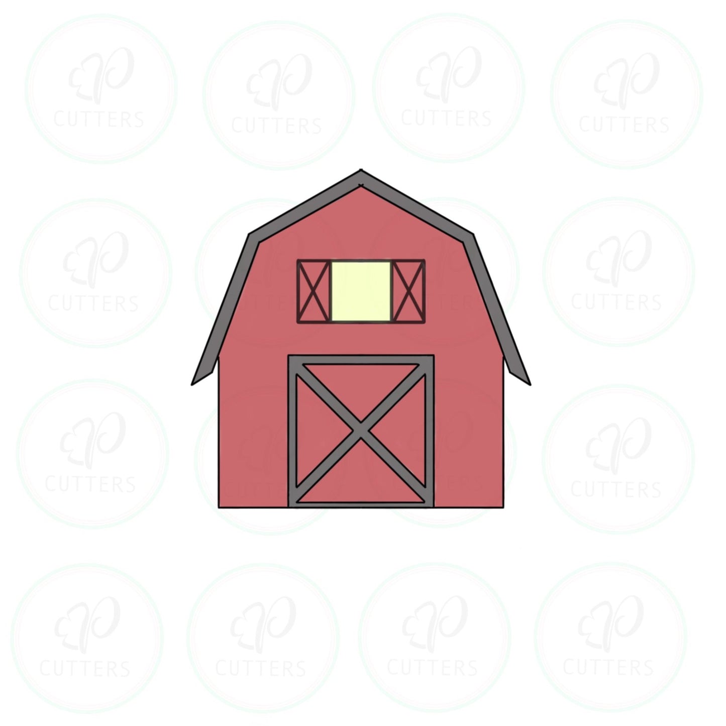Farm House Cookie Cutter - Periwinkles Cutters