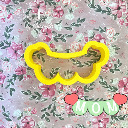 Flags Banner Cookie Cutter - Periwinkles Cutters