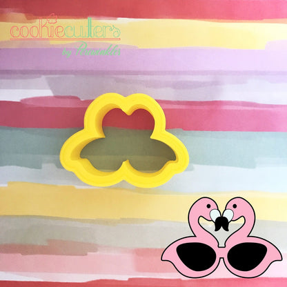 Flamingo Sunglasses Cookie Cutter - Periwinkles Cutters