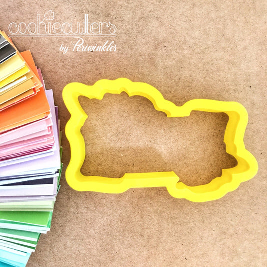 Flowers Banner Cookie Cutter - Periwinkles Cutters