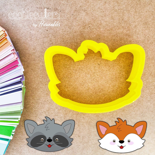 Fox - Raccoon Cookie Cutter - Periwinkles Cutters