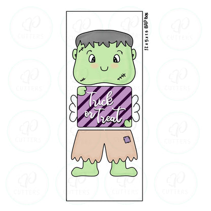Frankenstein Boy 3 Pieces Set Cookie Cutter - Periwinkles Cutters