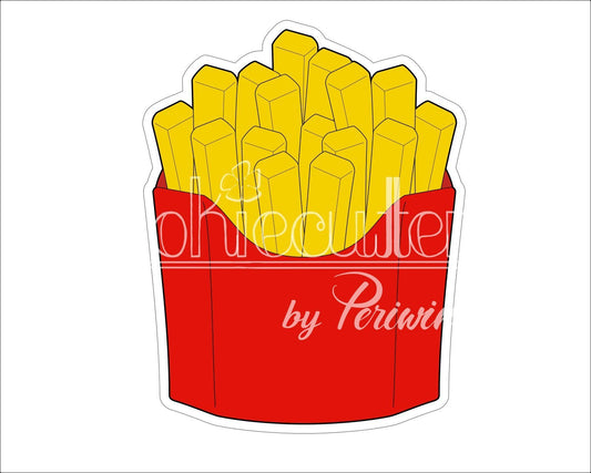 French Fries Cookie Cutter - Periwinkles Cutters