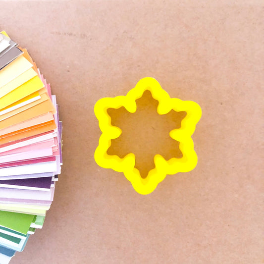 Frosted Snowflake Cookie Cutter - Periwinkles Cutters