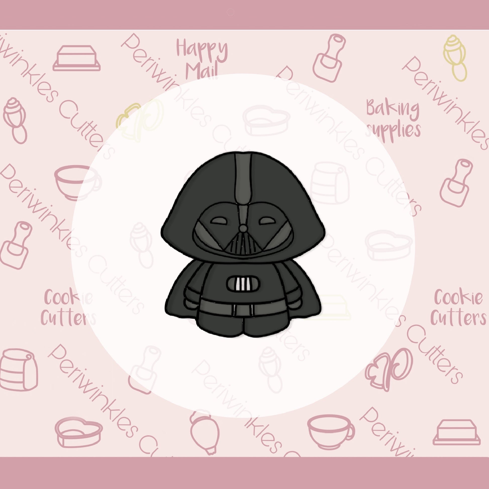 Galaxy Wars Dark Soldier Cookie Cutter - Periwinkles Cutters