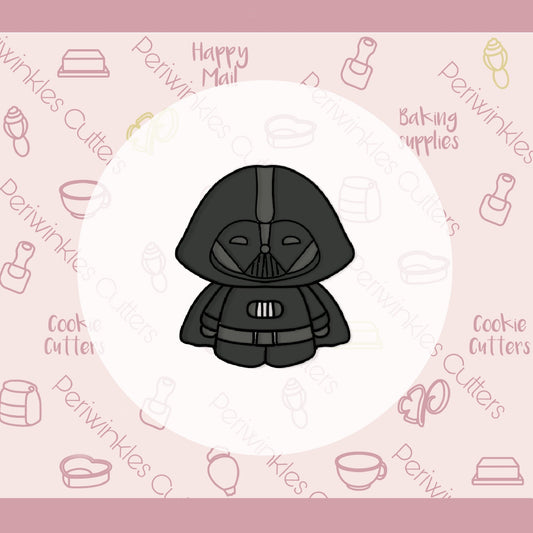 Galaxy Wars Dark Soldier Cookie Cutter - Periwinkles Cutters