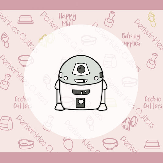 Galaxy Wars Droid Cookie Cutter - Periwinkles Cutters