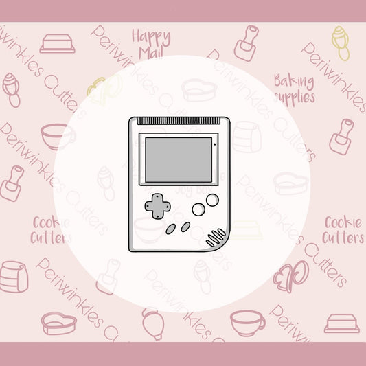 Game Boy Cookie Cutter - Periwinkles Cutters