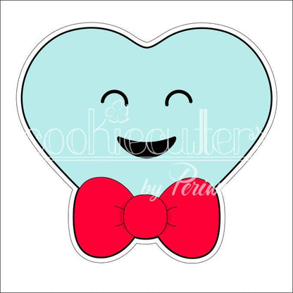 Girly and Boy Hearts Cookie Cutter - Periwinkles Cutters