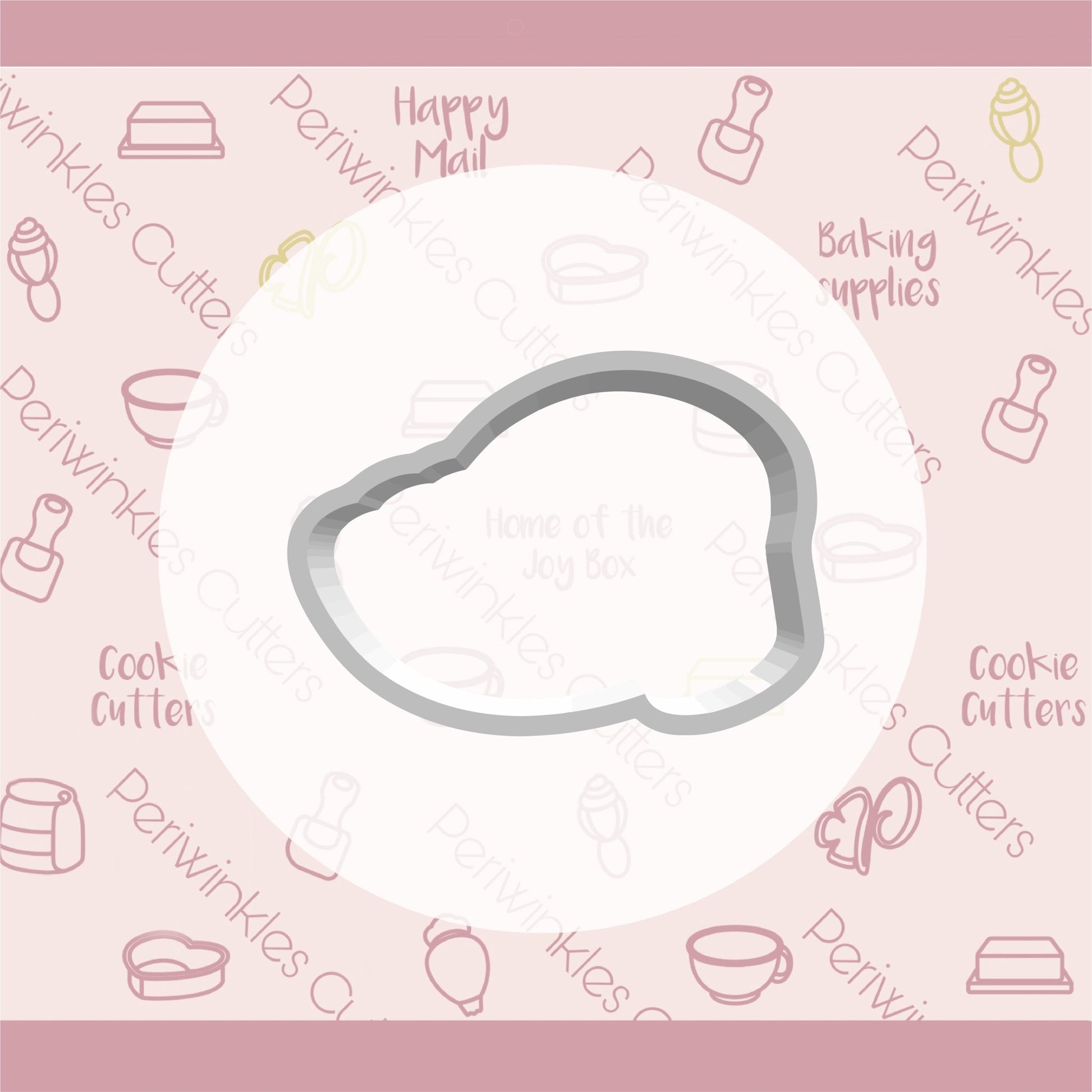 Girly Mouse Shoe Cookie Cutter - Periwinkles Cutters