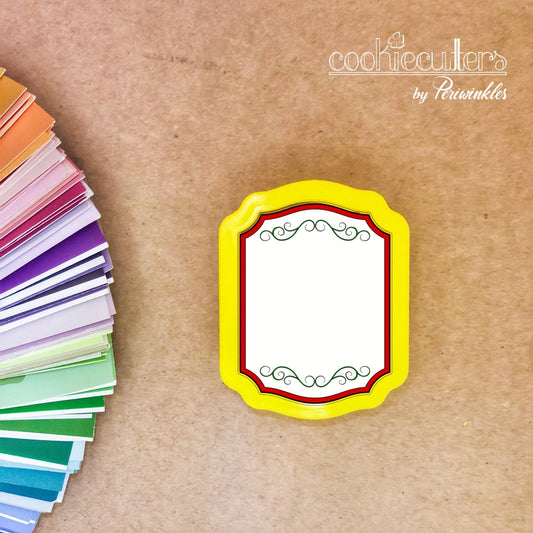 Glam Frame Cookie Cutter - Periwinkles Cutters