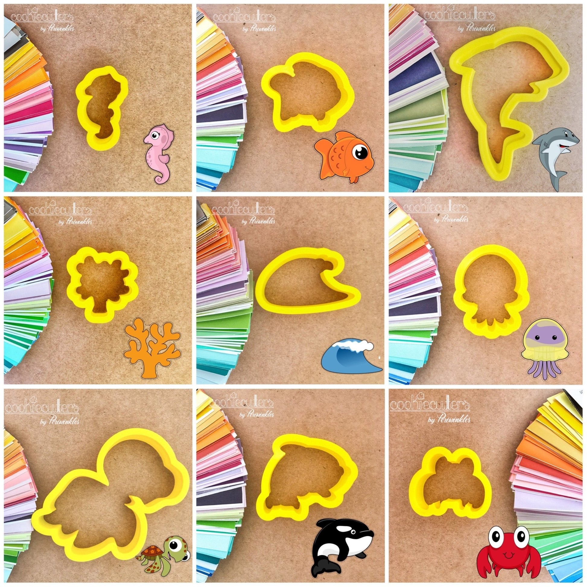 Gold Fish Cookie Cutter - Periwinkles Cutters