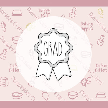 Graduation 2023 Greeting Card Cookie Cutters - Periwinkles Cutters