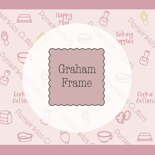Graham Frame Cookie Cutter - Periwinkles Cutters