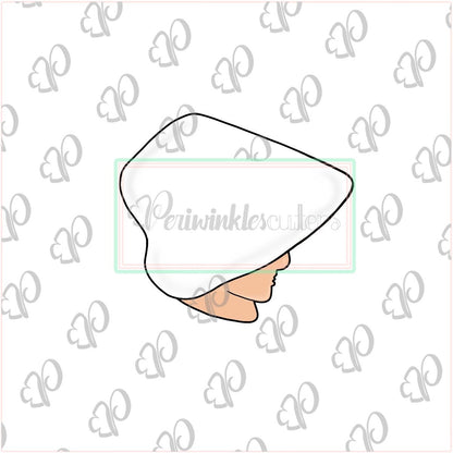 Handmaid Face Cookie Cutter - Periwinkles Cutters