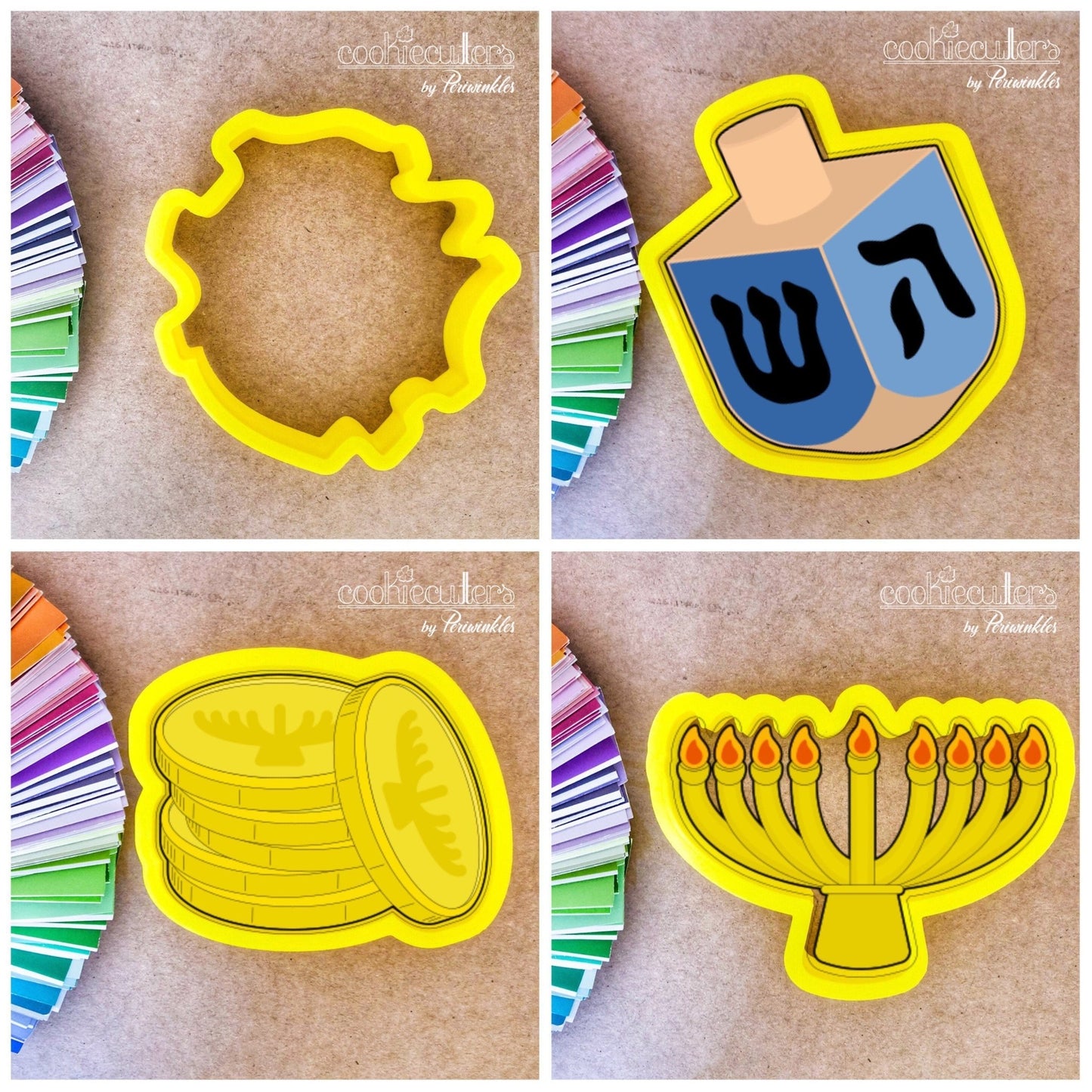Hanukkah Cookie Cutter - Periwinkles Cutters
