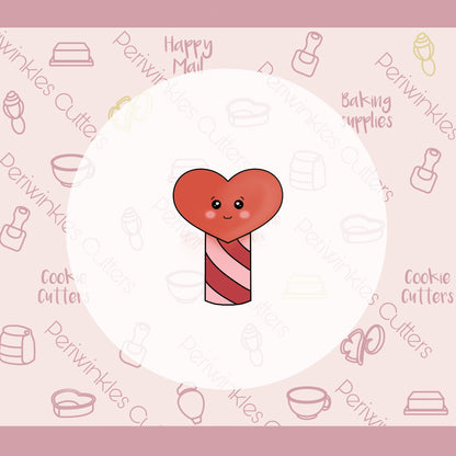 Heart Pop Cookie Cutter - Periwinkles Cutters
