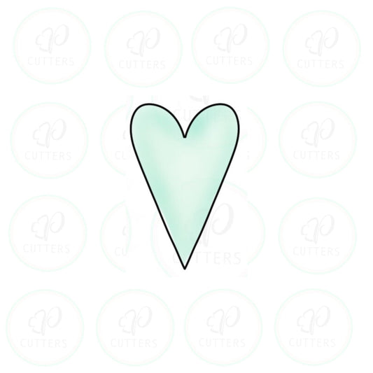 Heart - Tall Cookie Cutter - Periwinkles Cutters