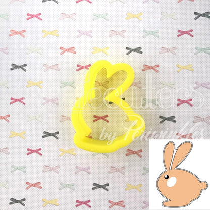 Hopping Bunny Cookie Cutter - Periwinkles Cutters