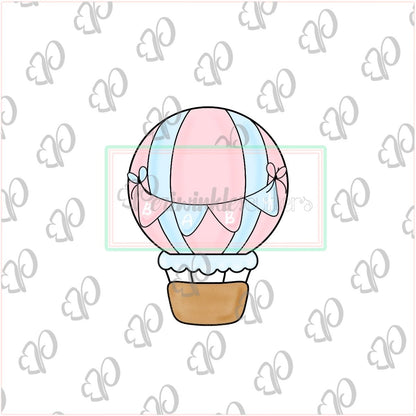 Hot Air Balloon Cookie Cutter - Periwinkles Cutters