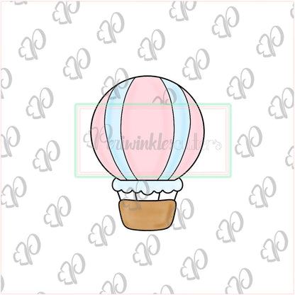 Hot Air Balloon Cookie Cutter - Periwinkles Cutters