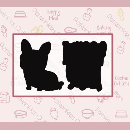 I Woof You Set of 2 Cookie Cutter - Periwinkles Cutters