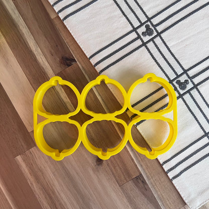 Multi Pumpkin 6 in 1 Cookie Cutter - Periwinkles Cookie Cutters 